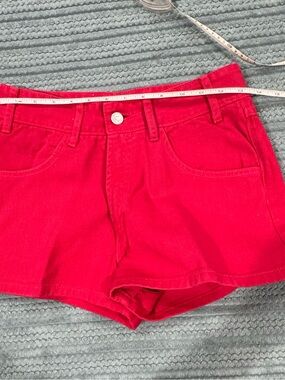 BONGO Hot Pink Denim Jean Shorts